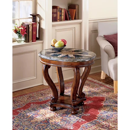 Oval Accent Table